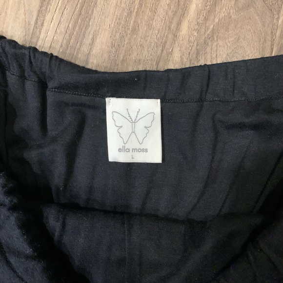 Strapless Jumpsuit with ties at ankles - Picture 3 of 3